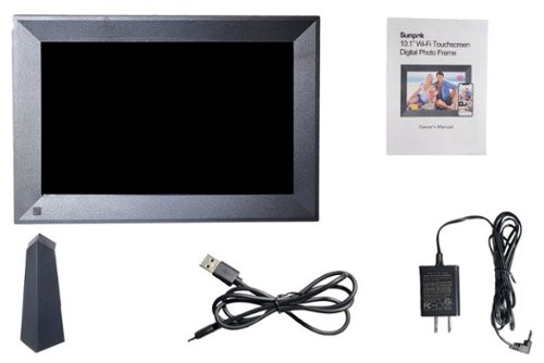 Sunpak 10.1” Wi-Fi Touchscreen Digital Frame - Black BUY IN AUSTRALIA