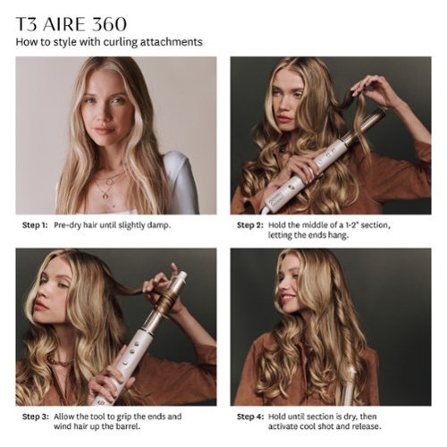 T3 Aire 360 Ceramic Air Styler Blowout Kit - Satin Blush BUY ONLINE