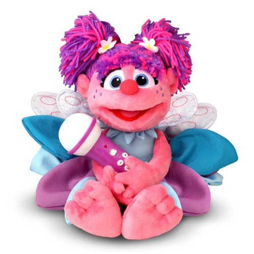 Singing Machine - Karaoke Plush Sesame Street Abby Caddaby - Pink