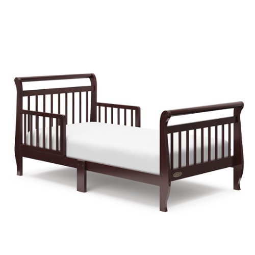Graco - Classic Sleigh Toddler Bed - Espresso-Front_Standard 