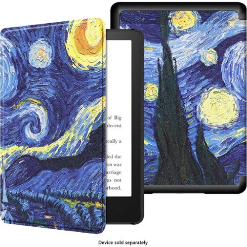 SaharaCase Venture Series Folio Case for Amazon Kindle (2024) - Night Sky GLOBAL SHIPPING