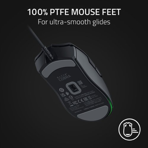 Razer Cobra Lightweight Optical Gaming Mouse with Chroma RGB Lighting - Wired - Black HOW TO BUY