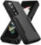 Entronix - Galaxy Z Fold 6 Case - Dual-Layer Soft-Touch Protection - Black-Front_Standard