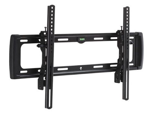 ProMounts - Premium Large Tilting TV Wall Mount – Fits 37″–110″ TVs, 143 lb Max, 2.4″ Low-Profile, +6°/–9° Tilt - Black-Front_Standard 