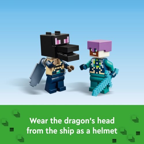 LEGO Minecraft The Ender Dragon and End Ship Video Game Toy 21264 GLOBAL SHIPPING