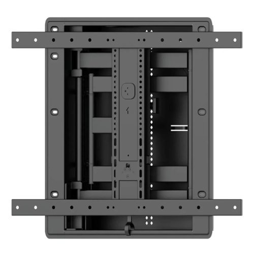 Sanus - VIWLF128 Premium Large In-Wall Full Motion TV Mount for 42"-85" TVs - Black-Front_Standard 