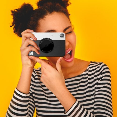 Kodak Printomatic Instant Print Camera - Instant Digital Camera Prints on Zink 2x3 Photo Paper - Black SHOP ONLINE