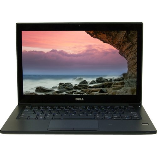 Dell - 7280 12.5" Refurbished Laptop - Intel 6th Gen Core i7 with 16GB Memory - Intel Iris Xe Graphics - 256GB SSD - Black