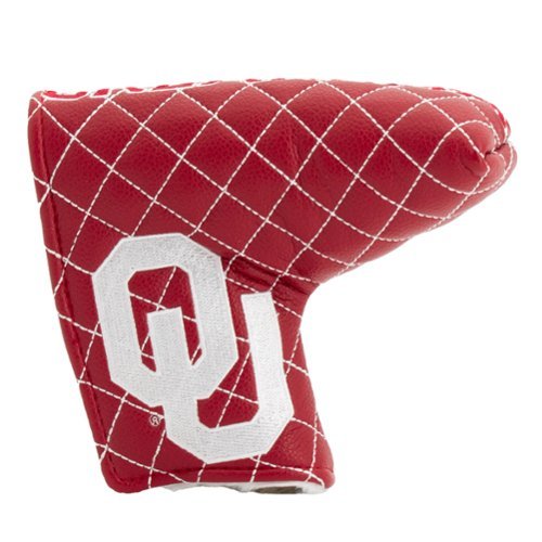 Team Golf - Oklahoma Sooners Quilted Blade Putter Cover - Multicolor-Front_Standard 