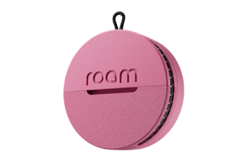 Roam - 3-in-1 Tracker - Bluetooth Item Locator, Keys/Luggage/Pet Gear, iOS or Android Find My, Waterproof, 1-Pack - Pink-Front_Standard 
