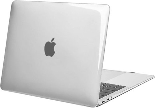 mosiso - Case for MacBook Air 13 inch A2337 M1 A2179 A1932 with Touch ID 2018-2022 - Crystal Clear-Front_Standard 