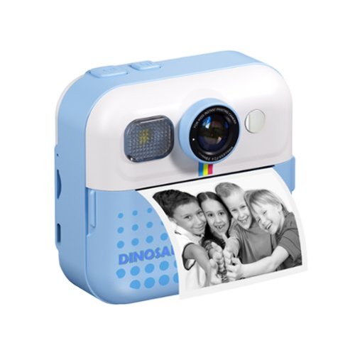 Contixo - Kids Instant Print Camera, 1080P, 3 Paper Rolls, 32GB Card, 16X Zoom, Games & MP3, for Ages 3–12 - Blue-Front_Standard 