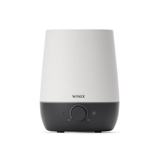 WINIX - L61 Ultrasonic Cool Mist Humidifier Premium Humidifying Unit with Whisper Quiet Operation Lasts Up to 30 Hours - White/Grey-Front_Standard 