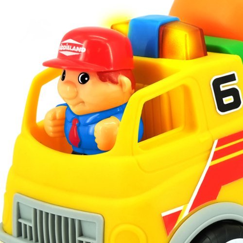 Kiddieland : Light & Sound - Cement Mixer, Construction Toy Vehicle, Kids Ages 1+ WORLDWIDE DELIVERY