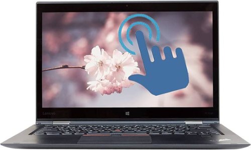 Lenovo - ThinkPad X1 Yoga 2-in-1 14" Refurbished Touch-Screen Laptop - Intel Core i5 - 8GB Memory - 256GB SSD - Black-Front_Standard 