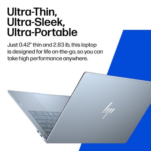 HP OmniBook Ultra 14 3K OLED Touchscreen Laptop - Snapdragon X2 Elite - 32GB Memory - 1TB SSD - Copilot+ PC - Stone Blue SHOP ONLINE