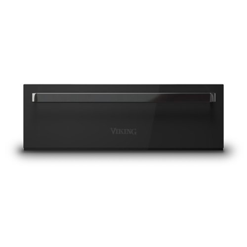 Viking - 30" RVL Electric Warming Drawer - Black Glass - Black Glass