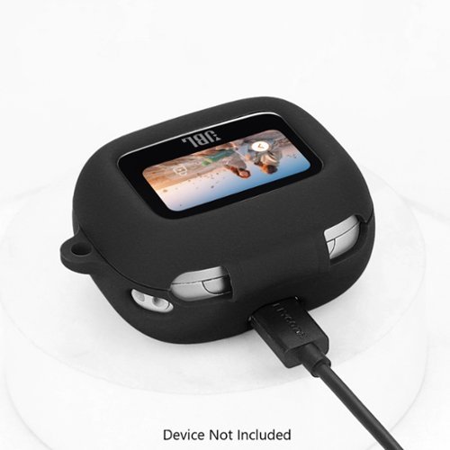 SaharaCase Venture Series Silicone Case for JBL Live Buds 3 Earbuds - Scorpion Black WHERE TO BUY