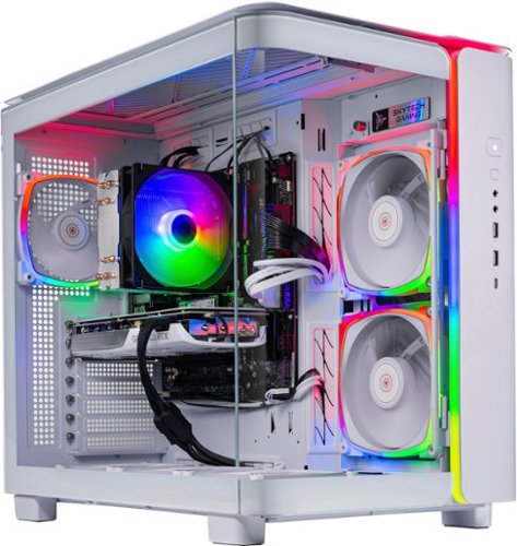 Skytech Gaming - KING95 Gaming PC - AMD Ryzen 7 7700 - 16GB Memory - NVIDIA 4070 Super - 1TB NVMe SSD - White