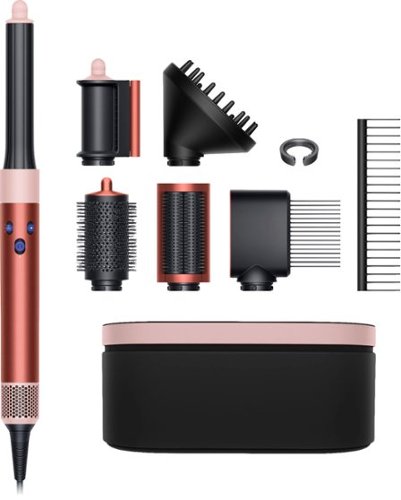 Dyson - Airwrap Multi-styler Complete Long Diffuse for Curly & Coily Hair - Strawberry Bronze/Blush Pink Curly & Coily