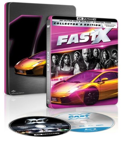  Fast X - Limited Edition Steelbook (4K Ultra HD + Blu-ray) [UHD] [4K Ultra HD Blu-ray]