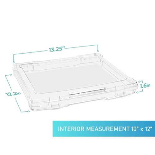 Sorbus Set of 12 Thin Hanging File Organizer Bin, Interior 10