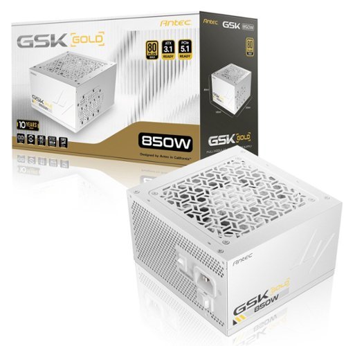 Antec GSK850 V2 ATX3.1, 750W Full Modular PSU, 80 PLUS Gold