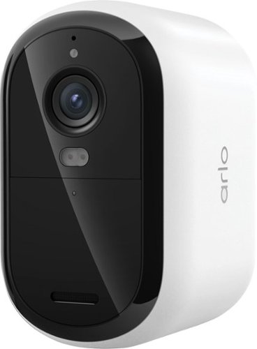 Arlo - Essential XL 1-Camera Wireless 2K Security Camera (3rd Gen) with 4x Longer Battery Life - White