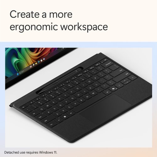 Microsoft Surface Slim Pen (2nd Edition) and Pro Flex Keyboard for Pro (11th Edition), Pro 9, Pro 8 - Black SHOP ONLINE