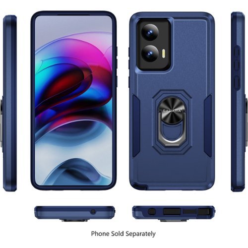SaharaCase Raider Series Kickstand Case for Motorola G Stylus 5G (2024) - Desert Blue GLOBAL SHIPPING