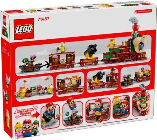 LEGO Super Mario The Bowser Express Train Toy Playset and Mario Toy 71437 WORLDWIDE DELIVERY