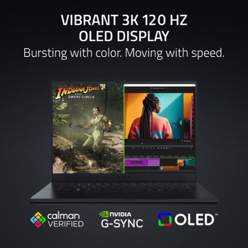Razer Blade 14 - 14 3K 120Hz OLED Gaming Laptop - AMD Ryzen AI 9 365 with 16GB RAM - NVIDIA RTX 5060 - 1TB SSD - Black WORLDWIDE DELIVERY