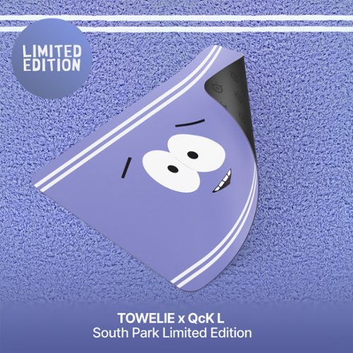 SteelSeries QcK Cloth Gaming Mouse Pad (Large) - South Park Towelie Edition - Lavender WORLDWIDE DELIVERY