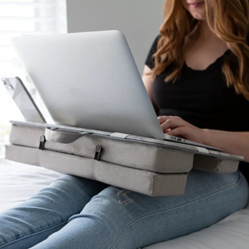 LapGear Elevation Lap Desk for 15.6 Laptop - Gray Woodgrain SHOP ONLINE