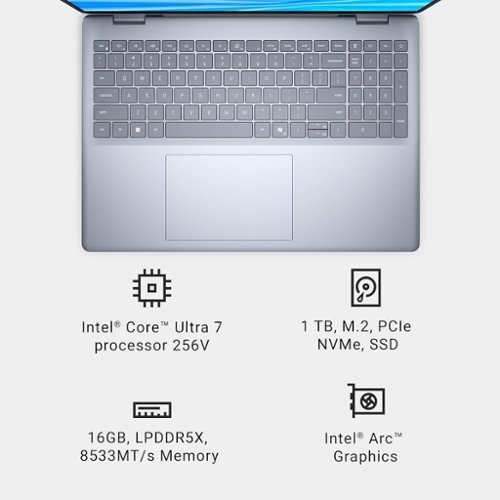 ✅爆速15倍NVMe DELL 3010 i5 16G XP仮想 Win11 Dell 16 Plus Laptop 16.0 WUXGA (Intel Ultra 7 258V, 32GB LPDDR5X