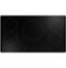 GE Profile - 36" Built-In Electric Induction Cooktop with 5 Elements, Slide Touch Controls, and Power Boost - Black-Front_Standard