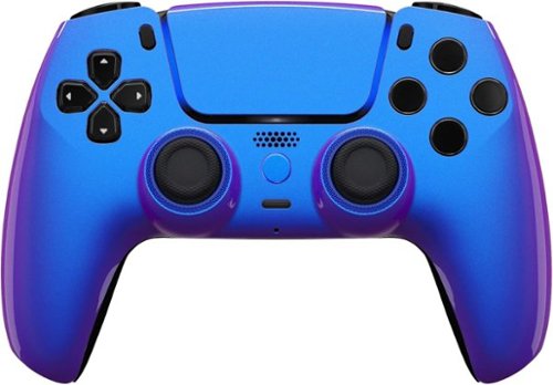 Custom Controllerzz - Custom Wireless Controller for PS5 - Chameleon-Front_Standard 
