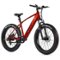 GEN3 - The OutCross Fat Tire eBike w/ 35 mi Max Operating Range and 20 MPH Max Speed - Red-Angle_Standard