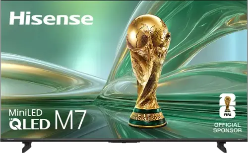 Hisense MiniLED Hi M7 QLED  
Hisense E5  
FIFA WORLD CUP  
OFFICIAL SPONSOR