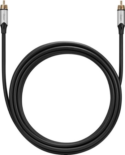 Rocketfish™ 15 ft. In-Wall Male to Male RCA Cable with Shielding for Subwoofers and More - Black BUY IN MIDDLE EAST