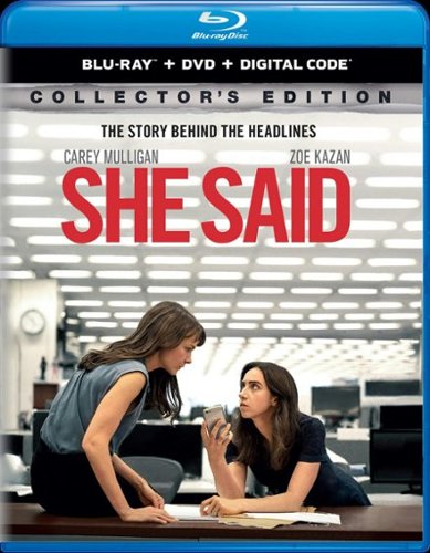  She Said (with DVD) [Blu-ray] [Standard]