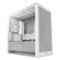 NZXT - H3 Flow Micro-ATX High-Airflow PC Case - White-Front_Standard