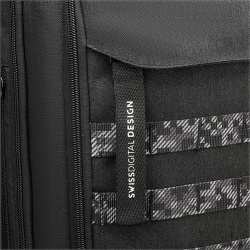 Swissdigital Design BERG L TSA-Friendly Backpack With USB Charging Port  RFID Protection and Fits Up to 16″ Laptop - Black BUY IN SAUDI ARABIA