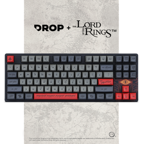 DROP The Lord of the Rings TKL Wired Speech Mechanical Gaming