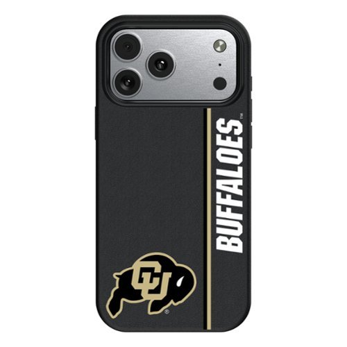 Keyscaper - NCAA - Colorado Buffaloes iPhone Magnetic Bump Case - 16 Pro Max - Black-Front_Standard 