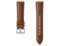 Samsung - Stitch Leather Band 22MM | Color: - Brown-Front_Standard