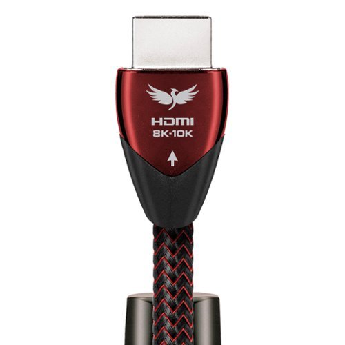 AudioQuest FireBird 48 7.5'   4K-8K-10K 48Gbps   HDMI Cable - Red on Black GLOBAL SHIPPING