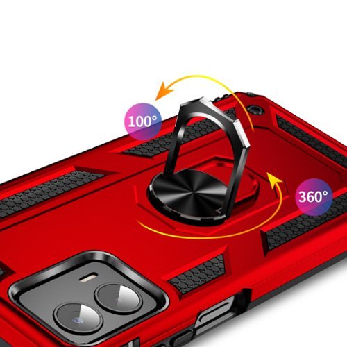 SaharaCase Military Kickstand Case for Motorola Moto G 5G (2023) - Red HOW TO BUY