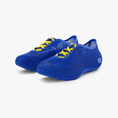 Nexbie - Aeroraise 3D Printed Sneakers - Best Buy 60th Anniversary - Blue