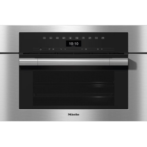 Miele - DGC 7370 XL 30" Compact ContourLine Combi-Steam Oven DirectSensor (Clean Touch Steel) - Stainless Steel-Front_Standard 